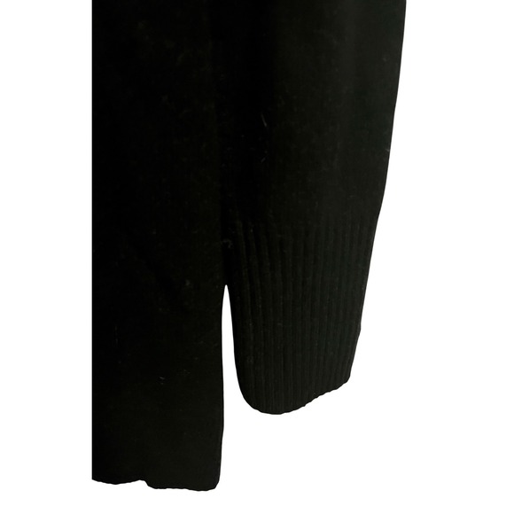 Bloomingdale's NWT Cashmere Black V-Neck Cardigan Sweater M - Picture 4 of 10